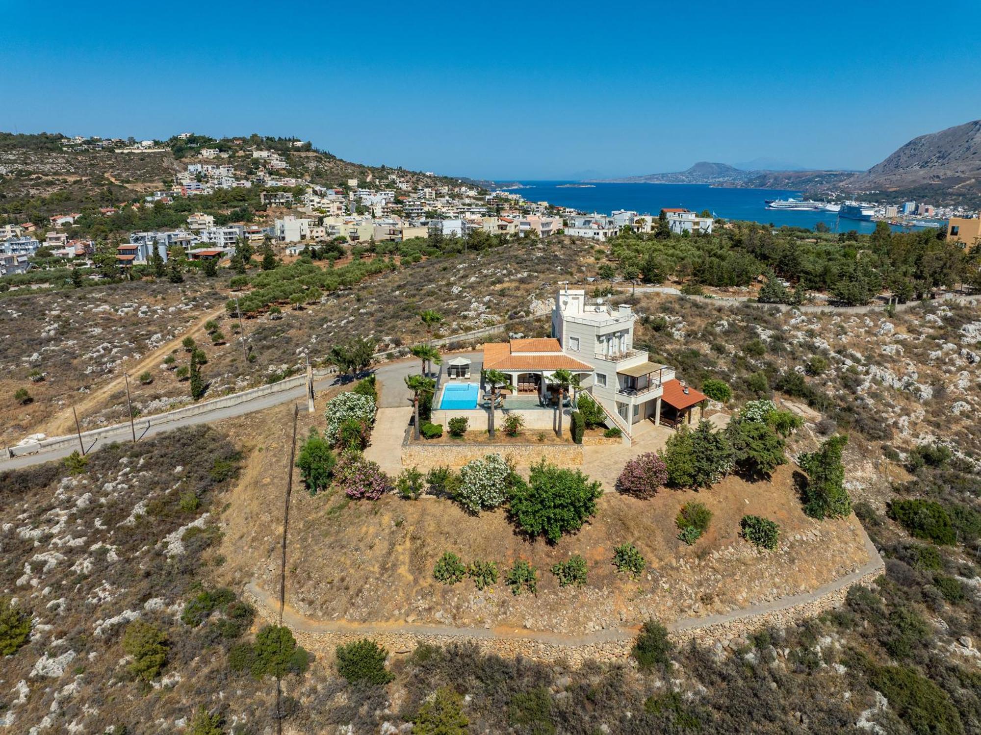 Karmilos Hill Villa Chania  Exterior photo