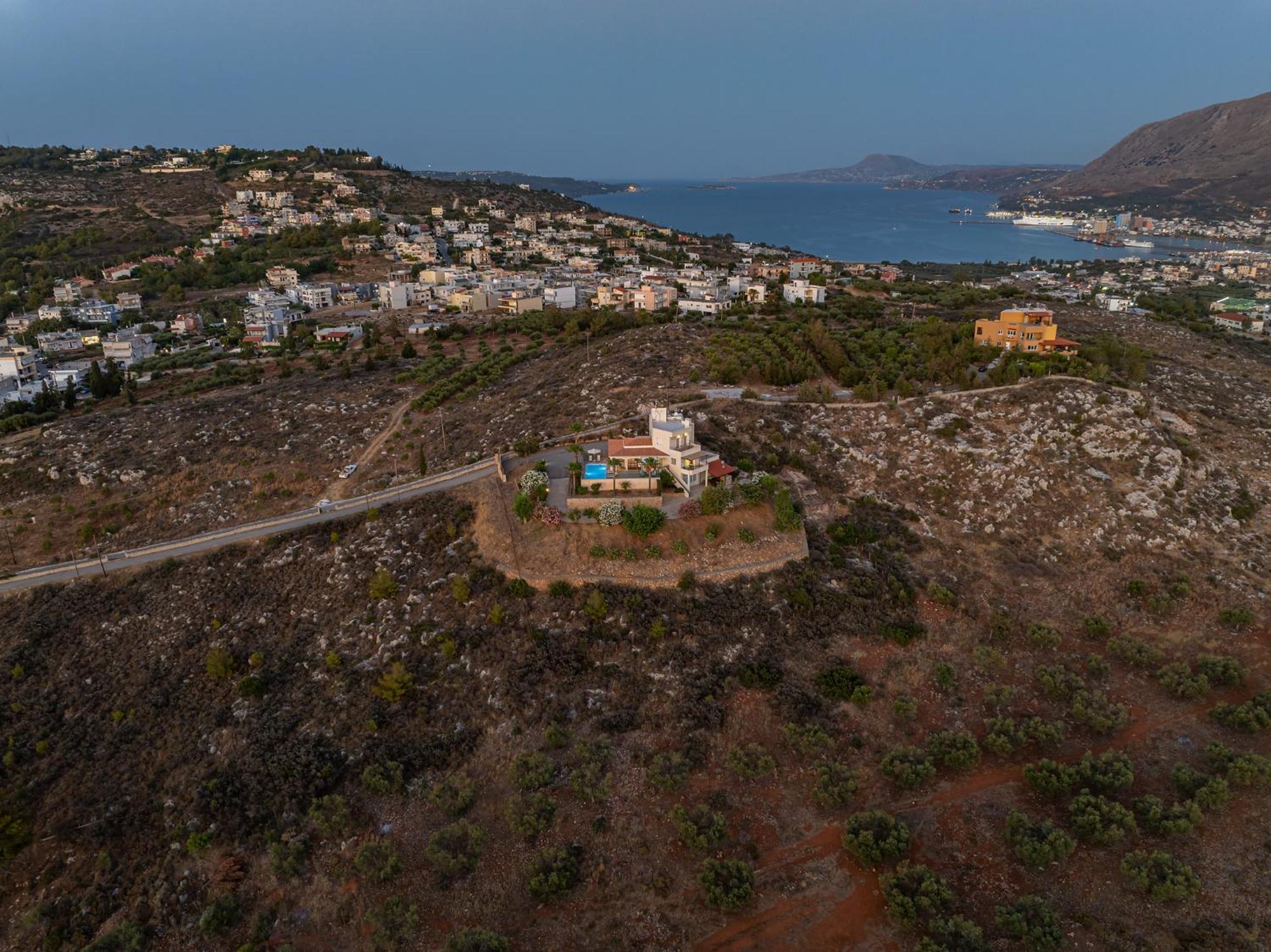 Karmilos Hill Villa Chania  Exterior photo