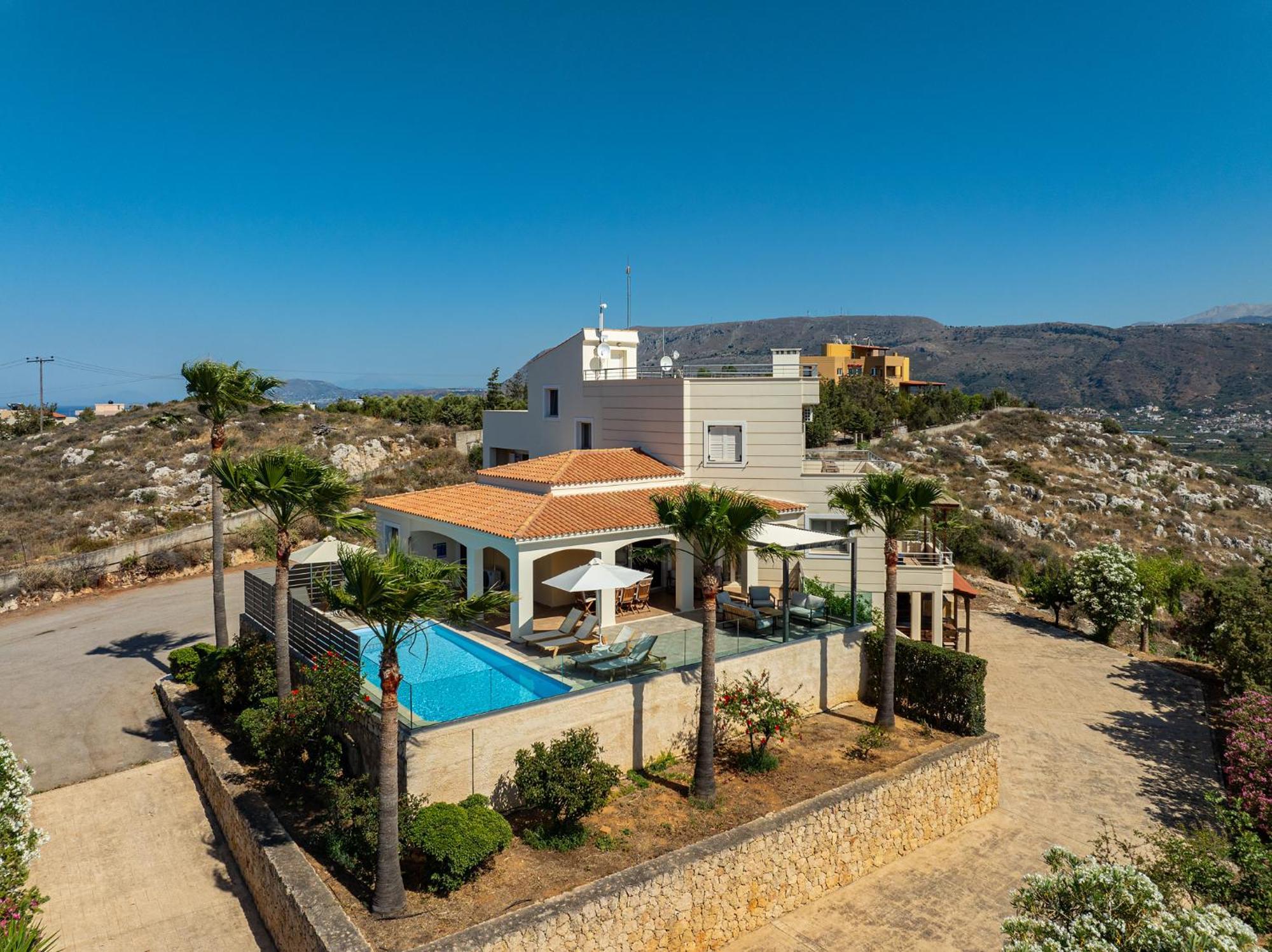 Karmilos Hill Villa Chania  Exterior photo